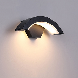 IP65 LED Wall Lamp Outdoor Waterproof Garden Lighting Aluminum Indoor Bedroom Living Room Stairs Wall Light Hot selling