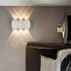 LED Outdoor Double Head Up And Down Light Arc Wall Lamp Aisle Staircase Corridor Balcony Outdoor Waterproof Wall Lamp