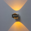 2W 6W Indoor Crystal Light Up And Down Wall Lamp RGB Wall Lamp Round Wall Lamp Glass Wall Lamp
