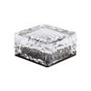 Colorful solar lights ice shaped light outdoor led light wall Solar tile lamp square lamp ice shaped decorative light solar buried lamp IP65 waterproof step outdoor decoration