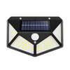 100 LED Solar Wall Lights Outdoor Solar Lamp PIR Motion Sensor Solar Powered Sunlight Street Light for Garden Light