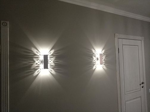 Decorative Led Lamp Double Butterfly Wall Light And Indoor Nightlight