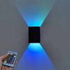 5W Modern Up Down Wall Lamp 5W LED RGB Bedroom Bedside Decoration Wandlamp AC85-265V Industrial Project Lighting Wall Decor Arts