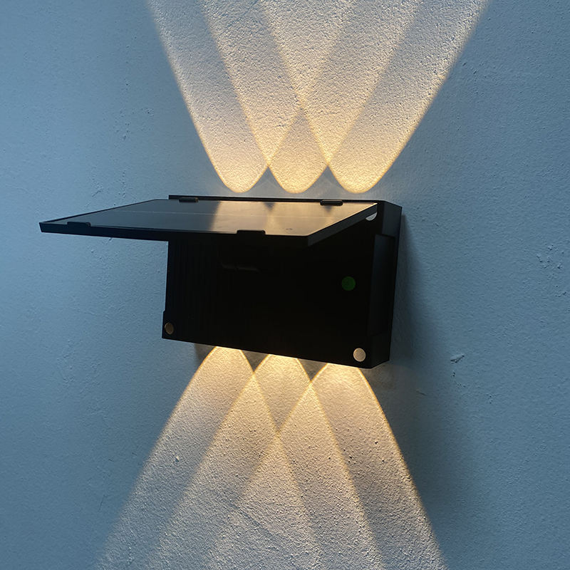 up and down IP65 Solar Lamp Solar Charging Solar wall lamp IP65 waterproof outdoor wall light for garden yard decoration
