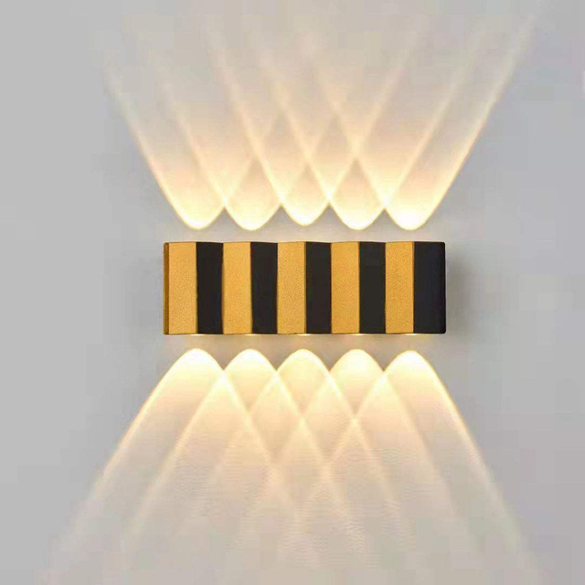 NEW Waterproof Exterior Modern Wall Mounted Led Lamp LED Wall Light Outdoor Sconce Bracket Wall Lights for Home Stair Light Outdoor Sconces
