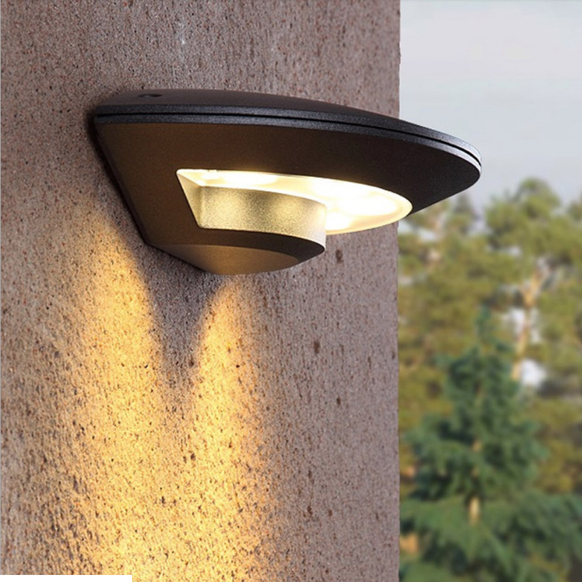 led outdoor wall light waterproof courtyard exterior wall light simple outdoor balcony terrace wall light moisture-proof