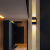 12W Up And Down Wall Lamps Gold Black LED Aluminium Wall Light LED Wall Lamp For Bedroom Living Room Corridor Aside Lighting