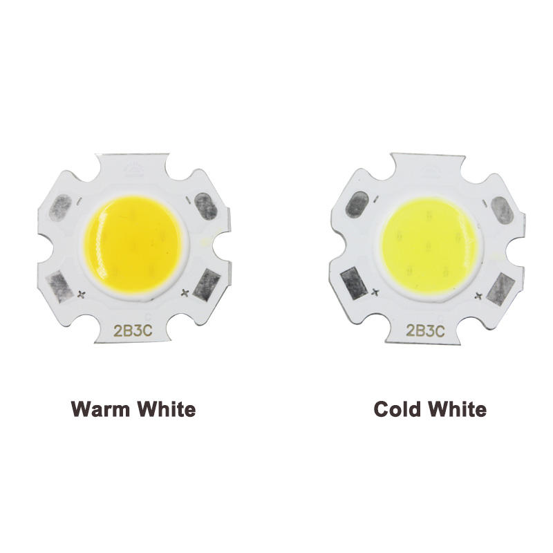 COB Plum Blossom warm white/cold white/red/green/blue/yellow/purple color light COB chip