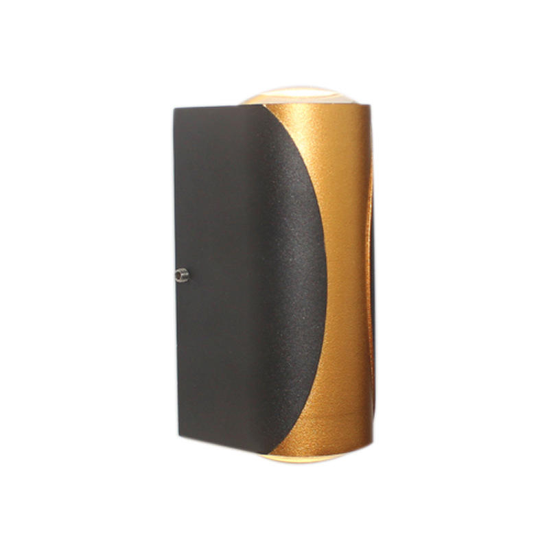 LED Wall Light Waterproof IP65 Aluminum Garden Wall Lamp Gold Black White Light Indoor Outdoor Wall Light