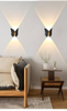 6W LED Wall Light Butterfly Shaped Outdoor Wall Lamp IP65 Waterproof Wall Light for Garden Decoration Aisle Bracket Light