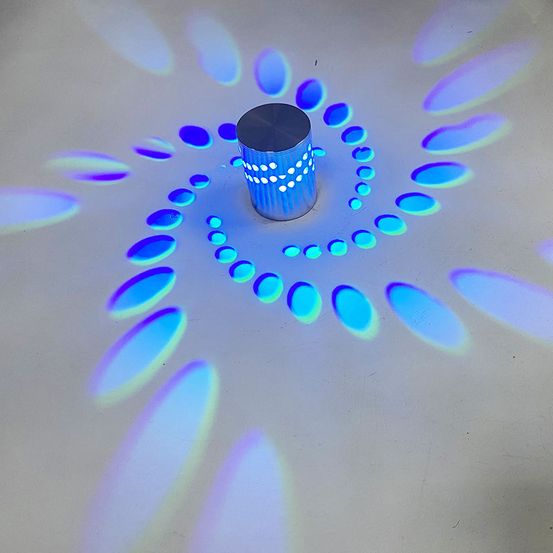 RGB Aluminum Led Stair Wall Light Indoor home office wall lamp with factory price and fancy modern Mounted Remote night light