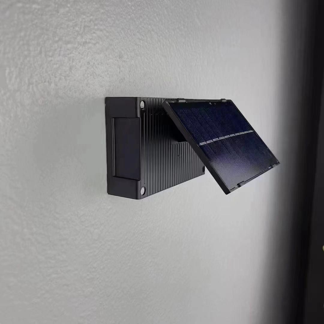 up and down IP65 6LED Solar Lamp Solar Charging Solar wall lamp IP65 waterproof outdoor wall light for garden yard decoration