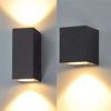 5W Square Single Head Waterproof Wall Lamp Unique Night Lamp IP65 Waterproof Wall Lamp for Garden Yard Decoration