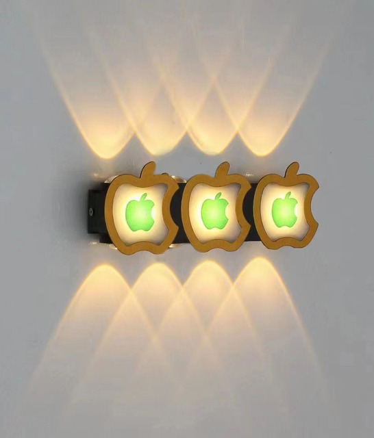 Acrylic modern minimalist LED wall light Waterproof IP65 6W 12W Indoor Outdoor LED Wall lamp for Garden street lighting