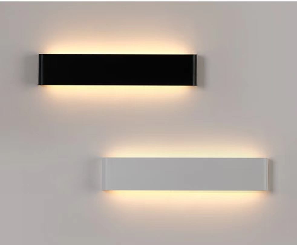 16W 24W 2.4G Long Wall Lamp with Controller Led Lamp Up And Down Light Indoor Wall Light LED Wall Light Three Color Temperature Wall Light