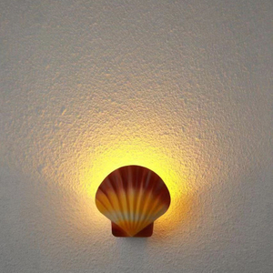 5W NEW Waterproof Lamp LED sconce modern led wall light outdoor indoor light loft garden shell lamp RGB light color