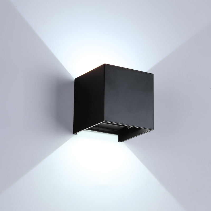 Motion Sensor 12W LED Wall Light Outdoor Waterproof IP65 Porch Garden Wall Lamp Decoration Lighting Dimmable CubeCOB goods
