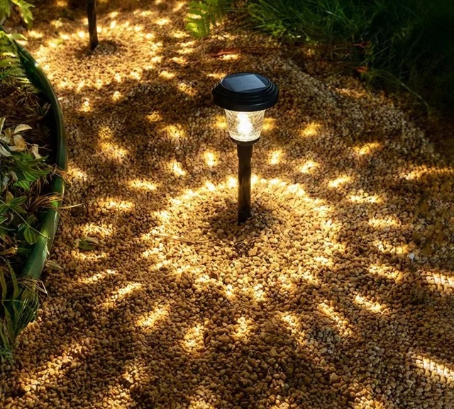 600MA/1000MA battery Solar lawn lamp Solar decorative lamp Solar garden light solar glass light garden landscape decoration inserted path lamp monocrystalline polysilicon
