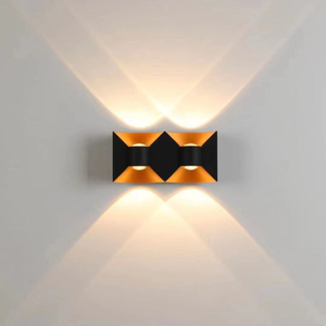 6W 12W Decorate Modern Contemporary Garden Aluminum Outdoor Wall Light Up Down LED Wall Lights