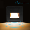 Modern Indoor Outdoor Stair Step Wall Lamp 3W Recessed LED Step Light