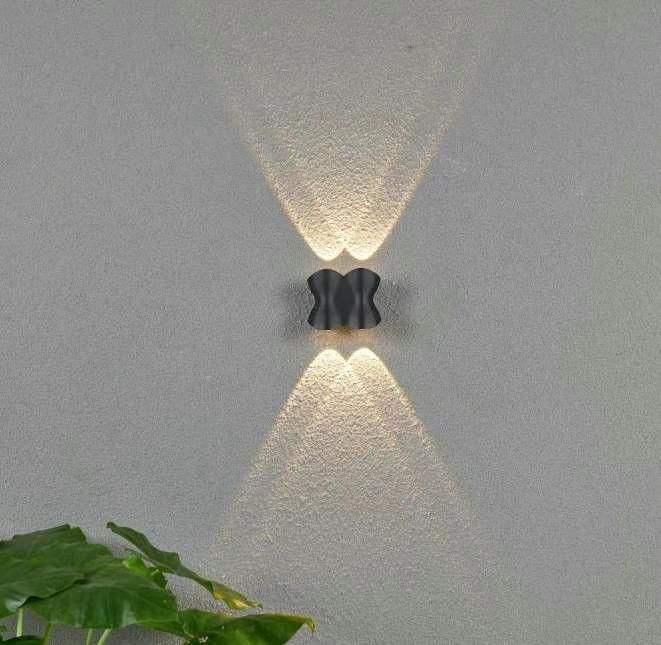 Outdoor Indoor Wall Mounted LED Wall Lamp Up And Down IP65 Waterproof Lighting