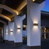 IP65 RGB LED Wall Lamp Outdoor Waterproof Garden Lighting Aluminum 2W 6W 8W 10W 12W Indoor Bedroom Living Room Stairs Wall Light