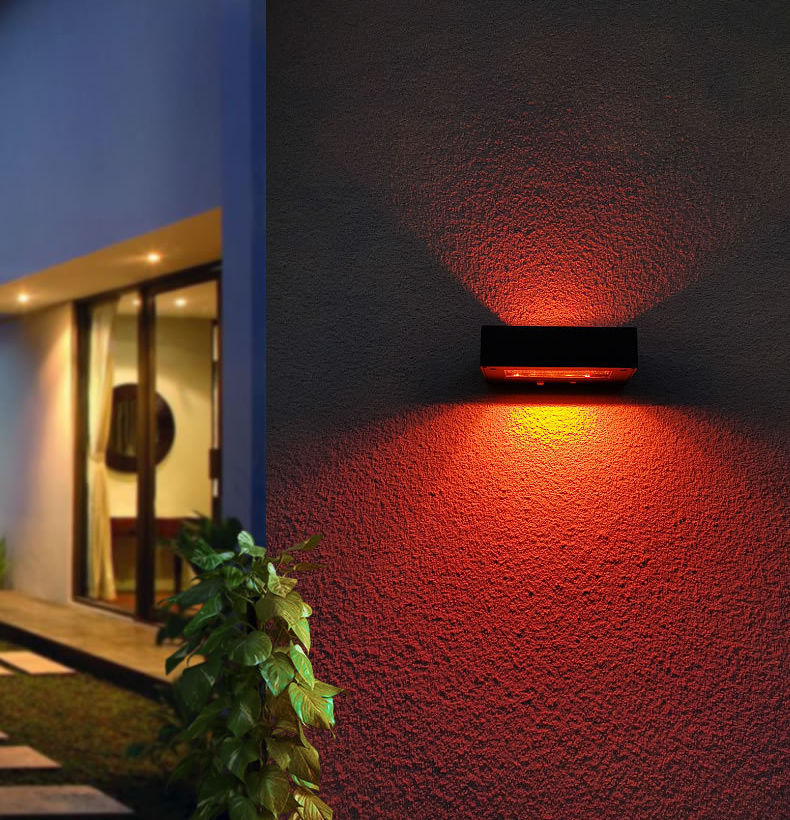 Solar Light Waterproof Led Light Outdoor Sunlight Lamp for Garden Street Landscape Balcony Decor Solar Wall Lamp Outdoor