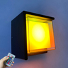 outdoor led wall IP65 Tuya graffiti smart APP control colorful dimming waterproof outdoor wall lamp modern light outdoor