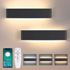 Smart led lamp up and down light 2.4G long wall lamp with controller indoor wall light LED wall light three color temperature