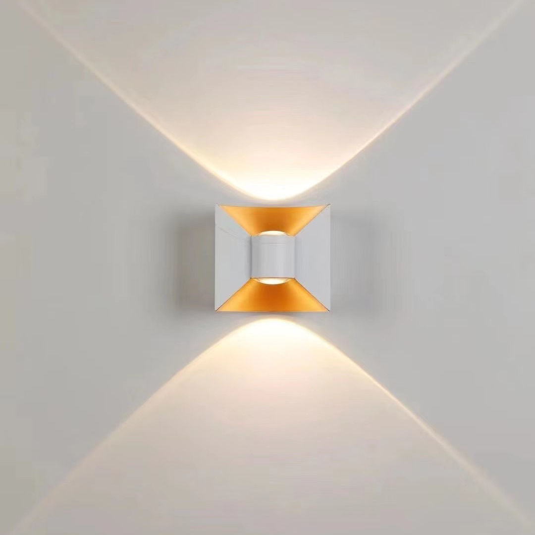 IP65 waterproof up and down outdoor indoor wall lamp hot sale 6W wall light high quality