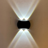 4W Modern Minimalist Outdoor Indoor Hotel Aisle Corridor Door Courtyard Staircase Porch LED Waterproof Moon Wall Lamp