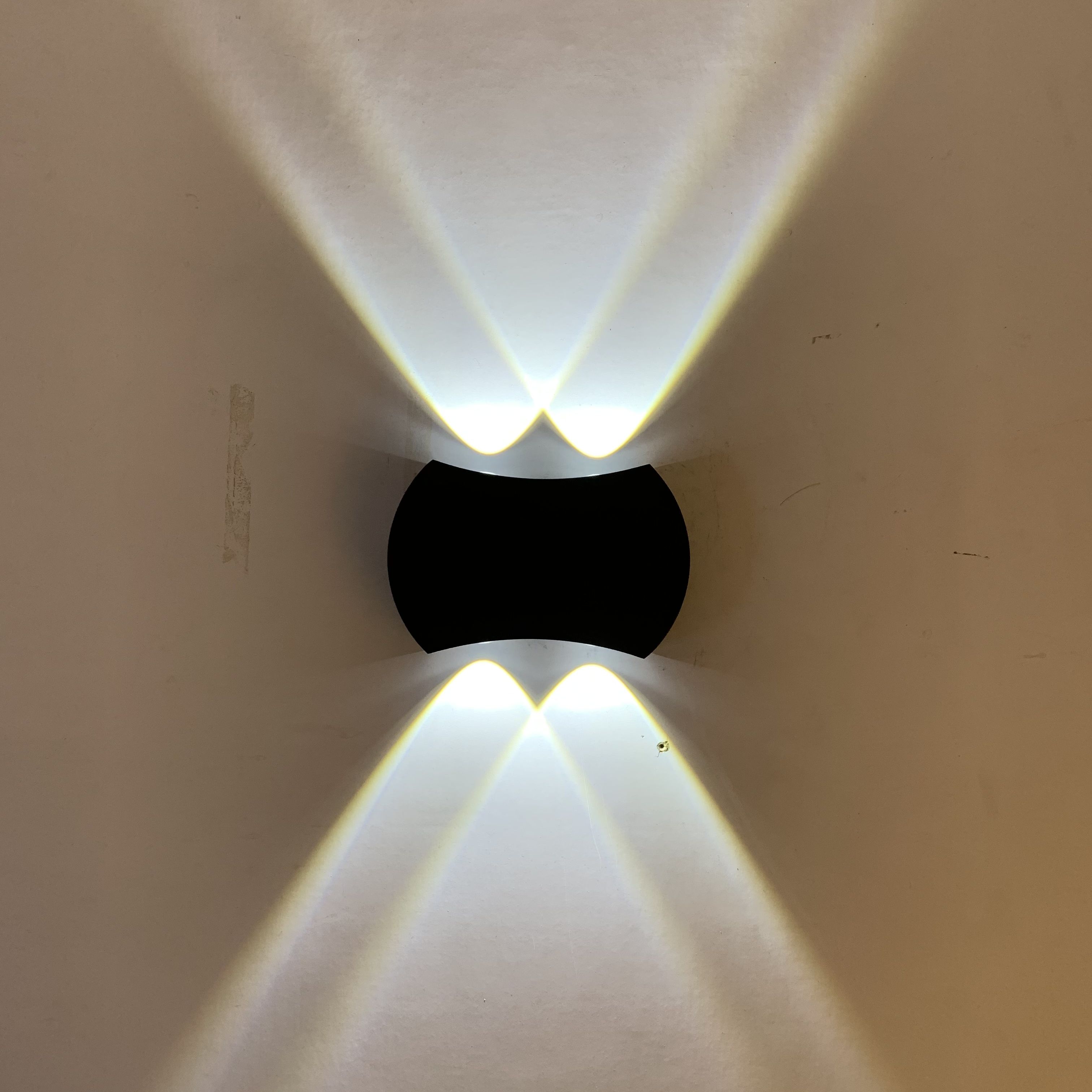 4W Modern Minimalist Outdoor Indoor Hotel Aisle Corridor Door Courtyard Staircase Porch LED Waterproof Moon Wall Lamp