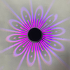 New Peacock Lamp Led Wall Light RGB Sconces Lighting decoration lamp indoor light