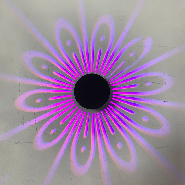 New Peacock Lamp Led Wall Light RGB Sconces Lighting decoration lamp indoor light