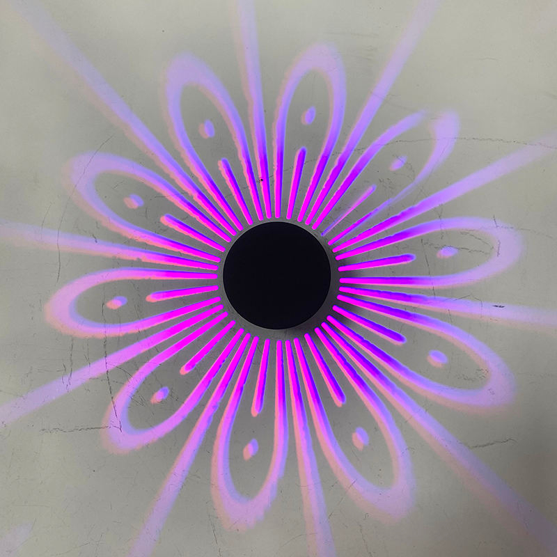 New Peacock Lamp Led Wall Light RGB Sconces Lighting decoration lamp indoor light