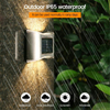 6LED Solar Lamp IP65 Waterproof Outdoor Lamp Courtyard Wall Lamp for Garden Villa Decoration LED Garden Wall Light