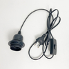 E27 E14 US AU UK EU Extension Power Cord With 303 Switch Cable 1.8m Screw Base Lamp Holder LED Pendant Light Head Bulb Socket