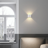 Motion Sensor 12W LED Wall Sconce Waterproof IP65 Porch Garden Up And Down Wall Lamp Semicircular Waterproof Wall Lamp