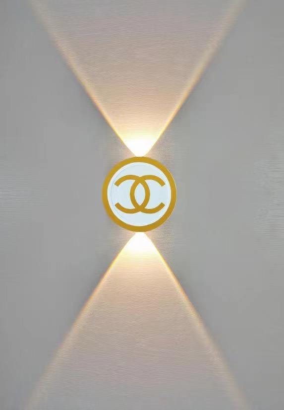 Gold Simple Modern Style Aplique Led Pared Wandlampe Waterproof Lamp Fixture Luminous Lighting Sconce Indoor Decoration Light