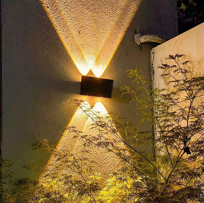 outdoor solar wall sconce