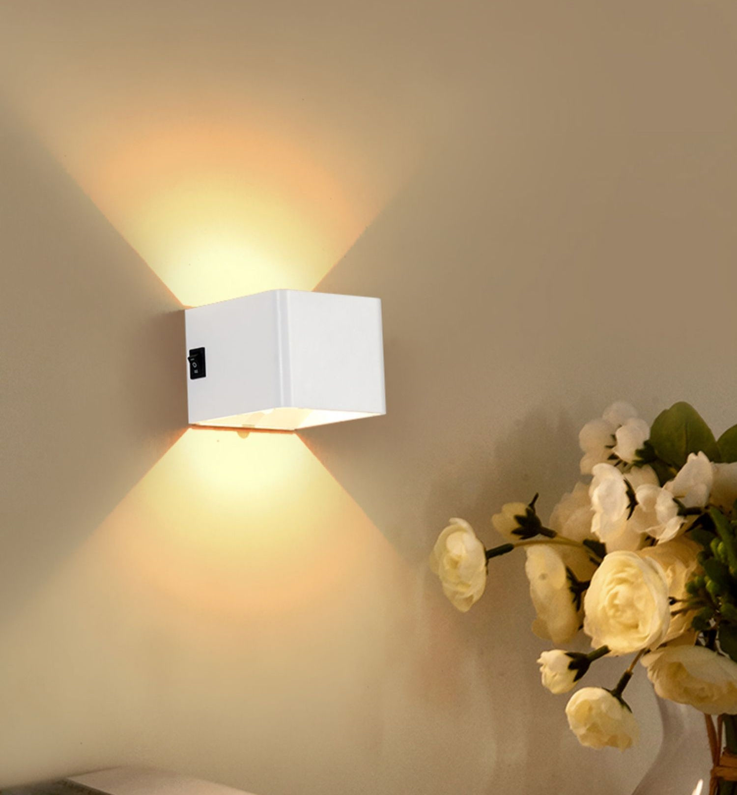 USB Rechargeable Led Wall Lamp