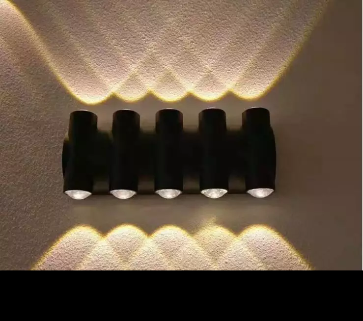 Modern Wall Lamp IP65 Outdoor Lighting Indoor Waterproof LED Wall Lamp Living Room Aisle Park Landscape Garden Light