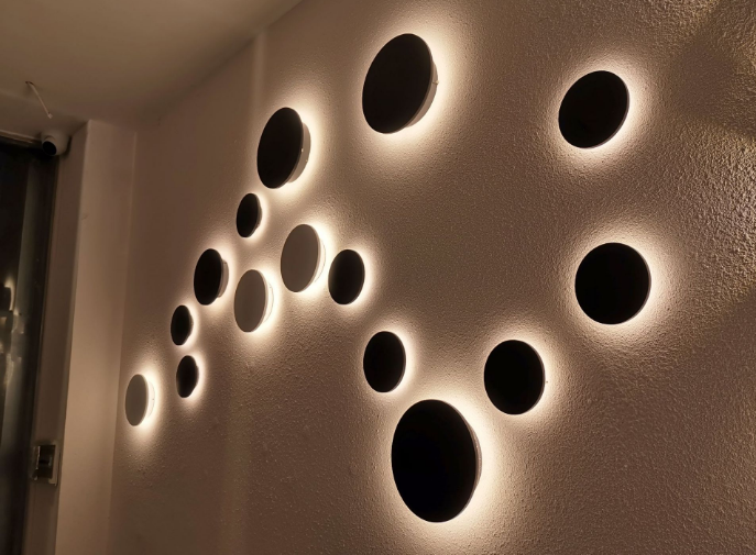 8W 12W 15W Modern Led Light LED Moon Lights Eclipse Lights Round And High-quality Indoor Nightlight Indoor