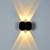 Modern Waterproof Outdoor 4W LED Wall Lamp IP65 Aluminum UP And Down Wall Light Garden Porch Sconce Decoration Light 110V 220V