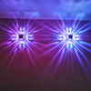 High quality RGB led lamp Four-sided butterfly wall lamp and indoor nightlight with factory price.