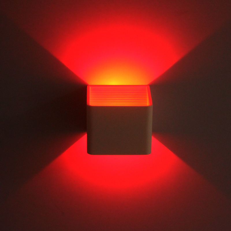 Indoor wall bracket lamp villa decoration wall mounted color changing easy installing wall LED nightlight