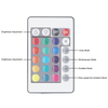 24keys LED Controller RGB IR Remote Controller DC12V With Mini Receiver LED Driver Dimmer Fit for 5050/3528 RGB LED Strip Light