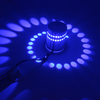 2023 modern Spiral hole LED RGB fancy wall light with Infrared Remote Control for wall light decorative