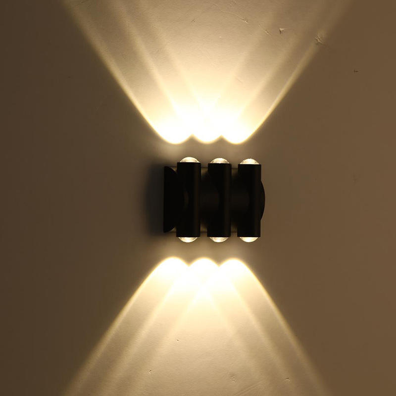 Modern Wall Lamp IP65 Outdoor Lighting Indoor Waterproof 8W LED Wall Lamp Living Room Aisle Park Landscape Garden Light