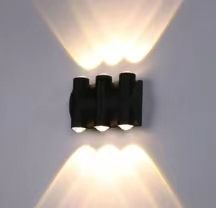 Modern Wall Lamp IP65 Outdoor Lighting Indoor Waterproof 8W LED Wall Lamp Living Room Aisle Park Landscape Garden Light